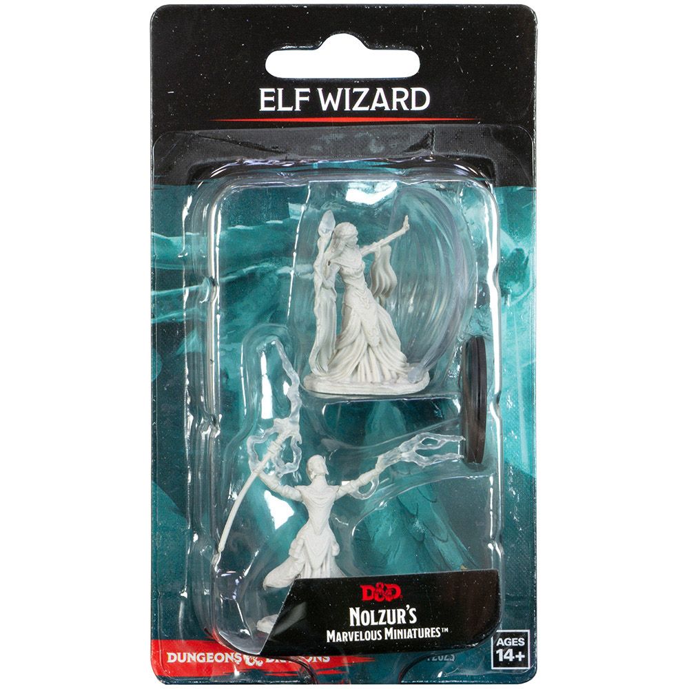 Миниатюра WizKids D&D Nolzur's Marvelous Miniatures - Elf Female Wizard 72623