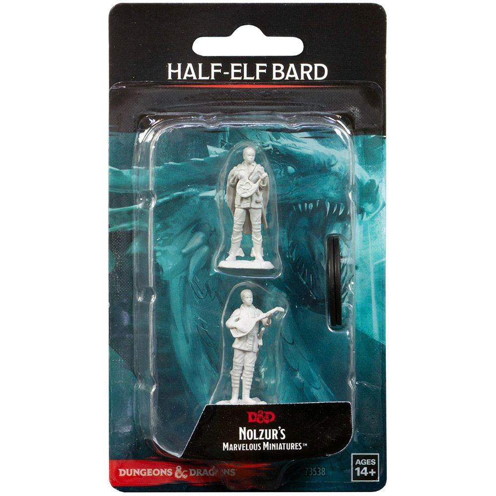 

Миниатюра WizKids, D&D Nolzur's Marvelous Miniatures: Half Elf Bard