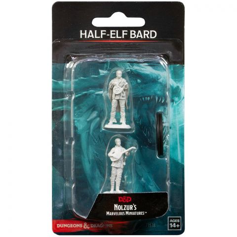 D&D Nolzur's Marvelous Miniatures: Half Elf Bard