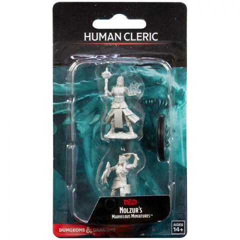 D&D Nolzur's Marvelous Miniatures: Human Cleric (женщина)