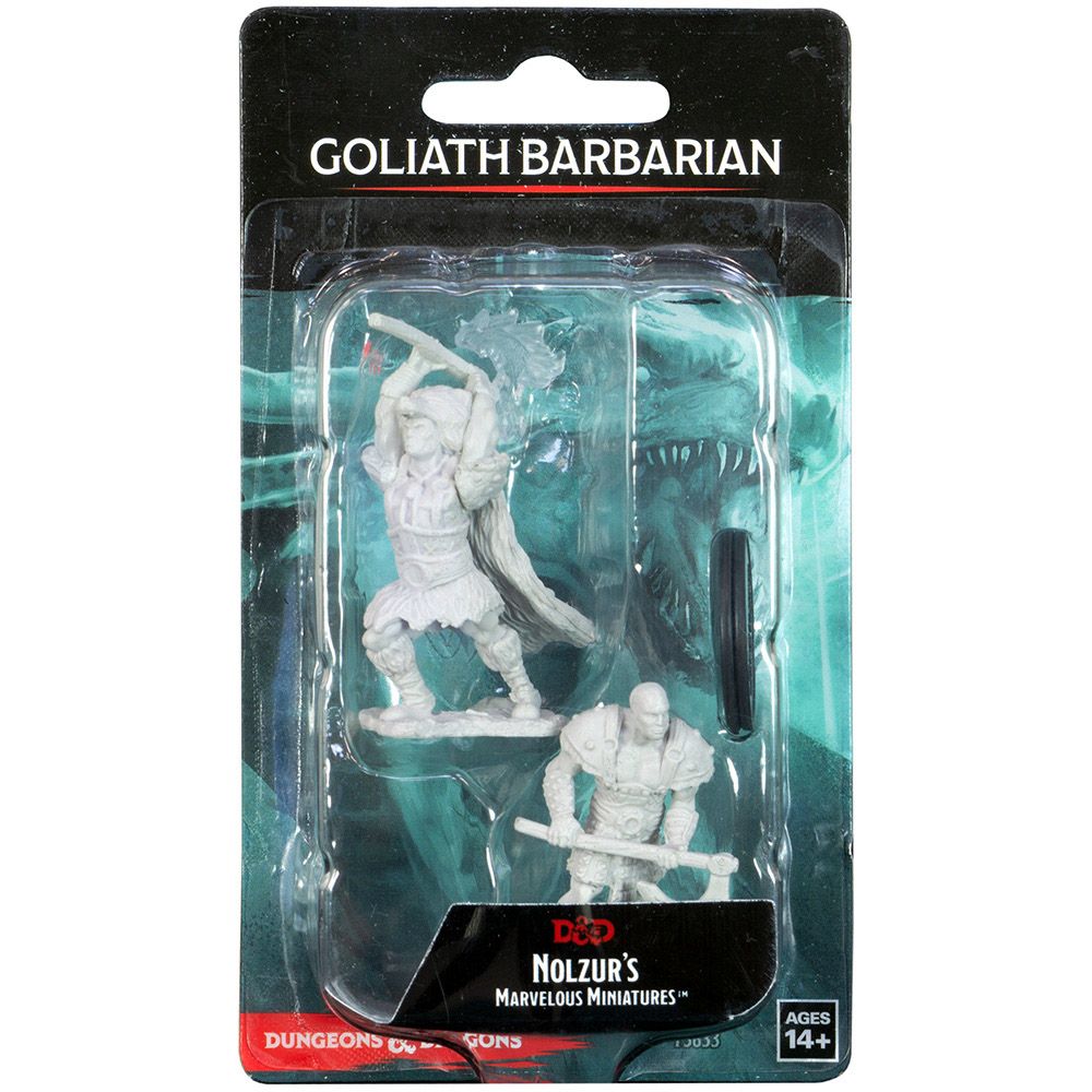 

Миниатюра WizKids, D&D Nolzur's Marvelous Miniatures: Goliath Barbarian (мужчина)