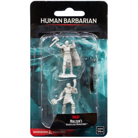 D&D Nolzur's Marvelous Miniatures: Human Barbarian (женщина)