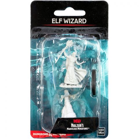 D&D Nolzur's Marvelous Miniatures: Elf Wizard (женщина, лунная)
