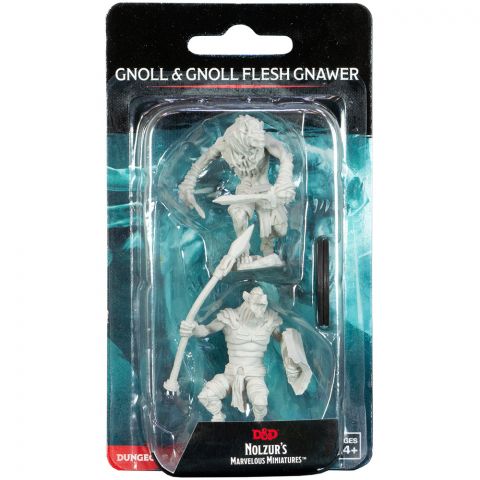 D&D Nolzur's Marvelous Miniatures: Gnoll and Gnoll Flesh Gnawer