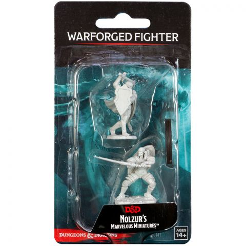 D&D Nolzur's Marvelous Miniatures: Warforged Fighter