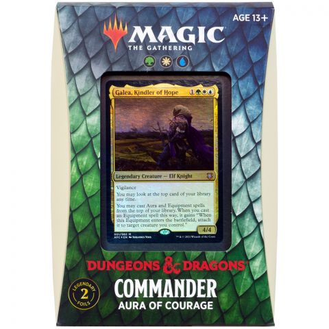 MTG. Adventures in the Forgotten Realms. Commander: Aura of courage