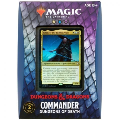 MTG. Adventures in the Forgotten Realms. Commander: Dungeons of death