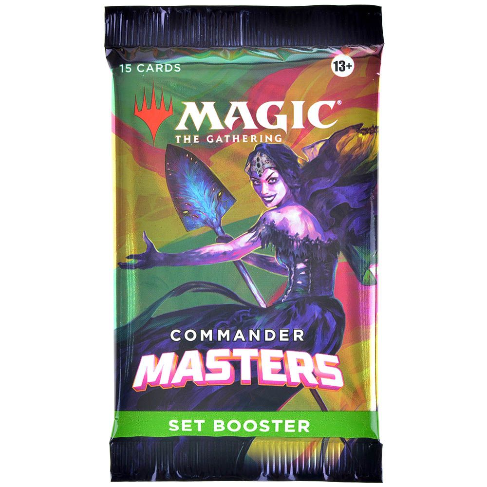 

Бустер Wizards of the Coast, MTG. Commander Masters: Set Booster