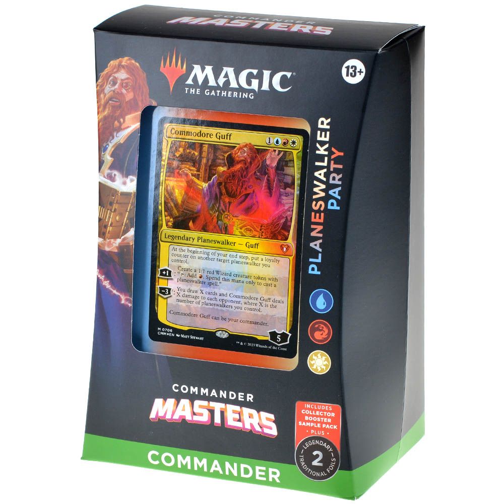 Колода Wizards of the Coast MTG. Commander Masters. Commander: Planeswalker Party 207D2016001003