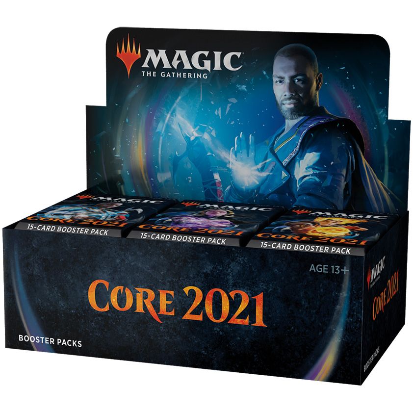 Wizards of the Coast MTG. Core Set 2021 - дисплей бустеров на английском языке 76007