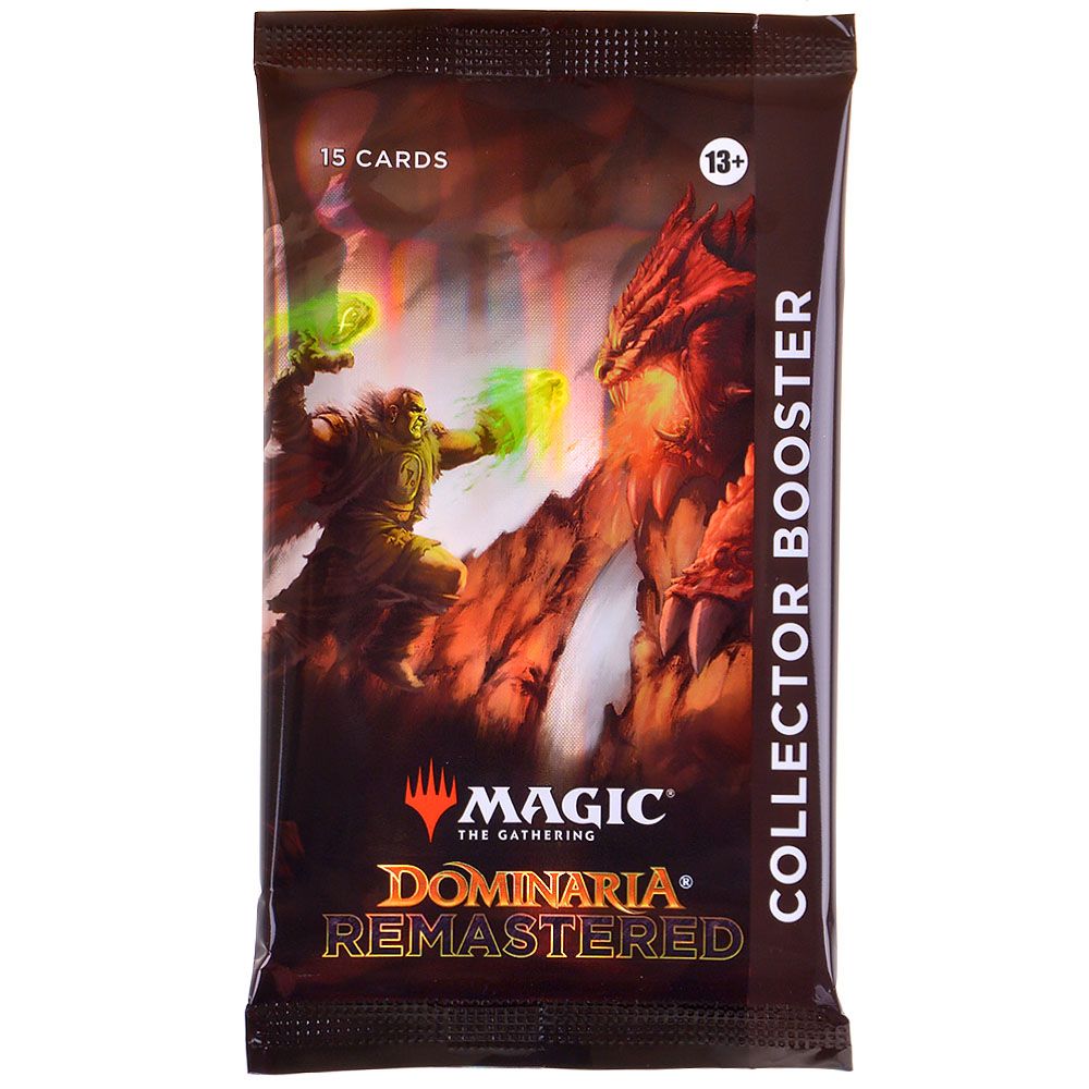 Бустер Wizards of the Coast MTG. Dominaria Remastered. Collector Booster D15060000