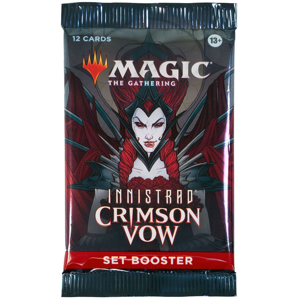 Бустер Wizards of the Coast MTG. Innistrad: Crimson Vow. Set Booster C90640000 - фото 1