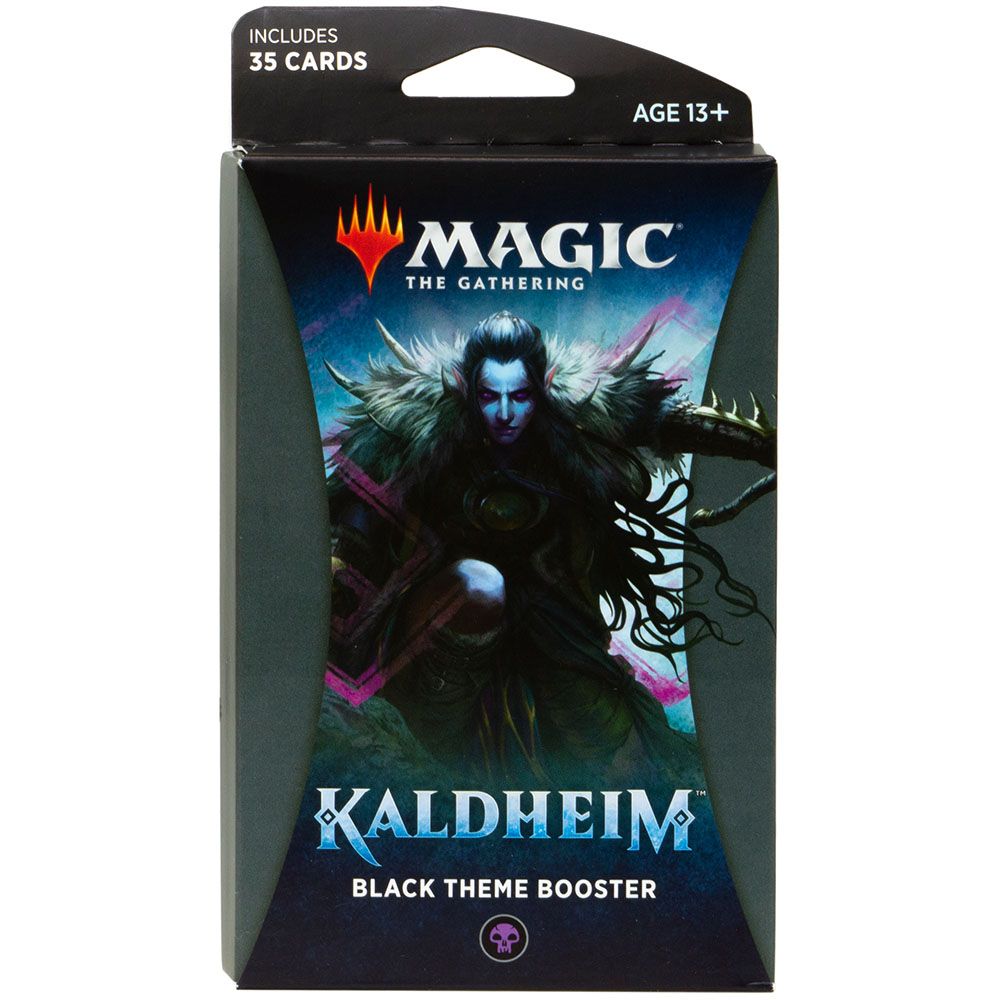 Wizards of the Coast MTG. Kaldheim: Black – тематический бустер на английском языке C761100003