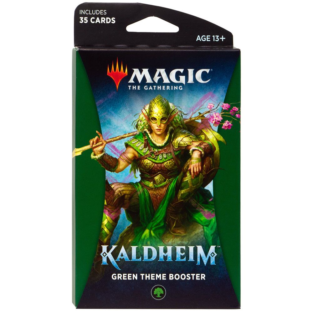 Wizards of the Coast MTG. Kaldheim: Green – тематический бустер на английском языке C761100005