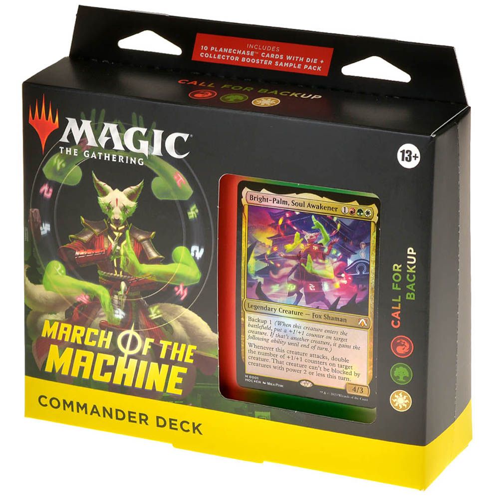 

Колода Wizards of the Coast, MTG. March of the Machine. Commander: Call for Backup