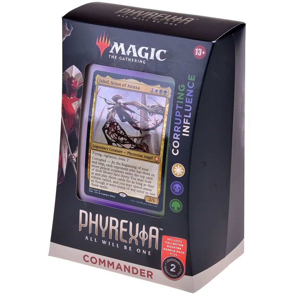 

Набор Wizards of the Coast, MTG. Phyrexia: All Will Be One. Commander: Corrupting Influence