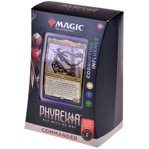 MTG. Phyrexia: All Will Be One. Commander: Corrupting Influence