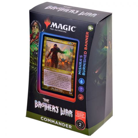 MTG. The Brothers' War. Commander: Mishra's Burnished Banner