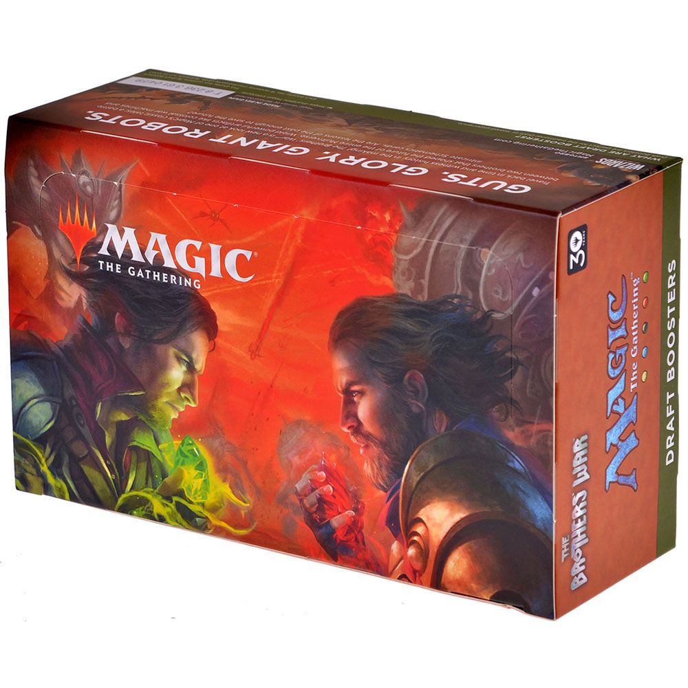 

MTG. The Brothers' War. Draft Booster Display