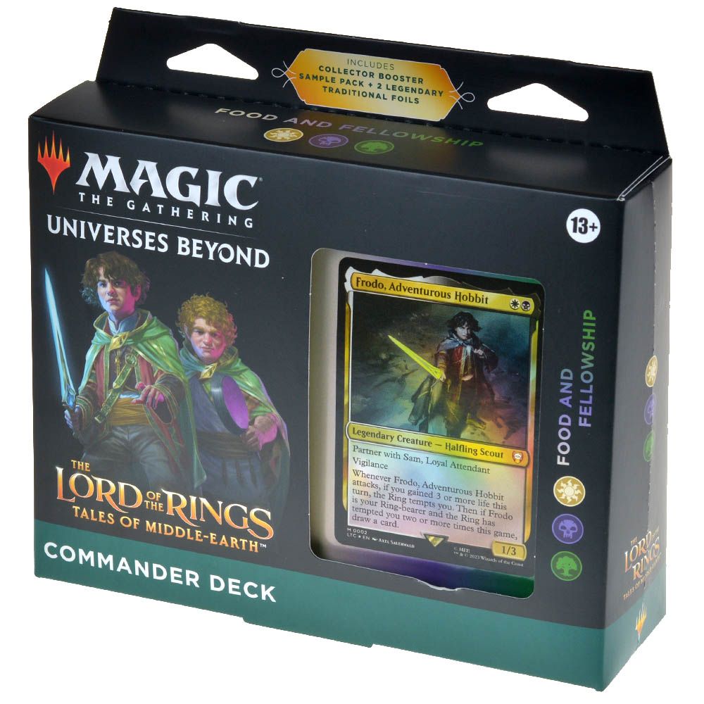 Колода Wizards of the Coast MTG. The Lord of the Rings. Commander: Food and Fellowship 207D1525001002