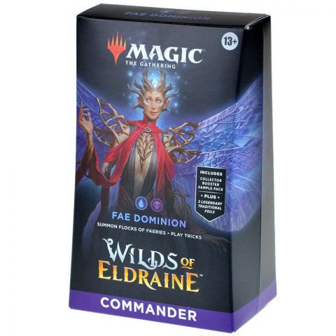 MTG. Wilds of Eldraine. Commander: Fae Dominion