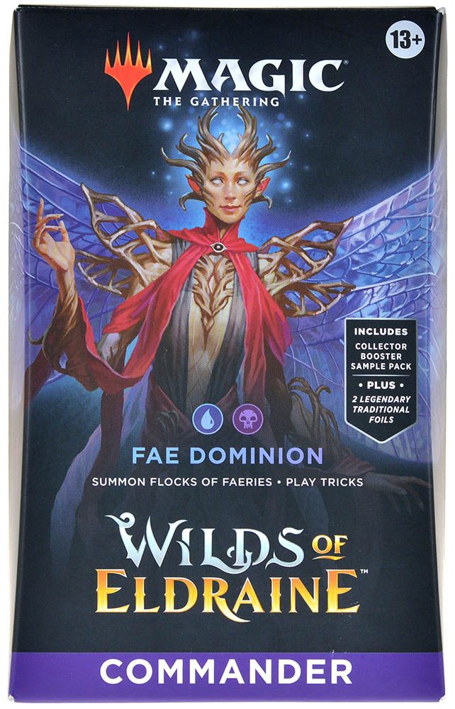 Колода Wizards of the Coast MTG. Wilds of Eldraine. Commander: Fae Dominion 207D2470001001 - фото 2