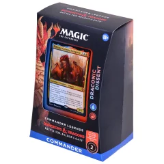 MTG. Commander Legends: Battle for Baldur's Gate. Commander: Draconic Dissent