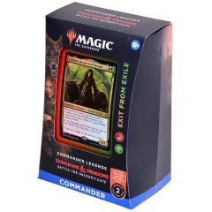 MTG. Commander Legends: Battle for Baldur's Gate. Commander: Exit from Exile