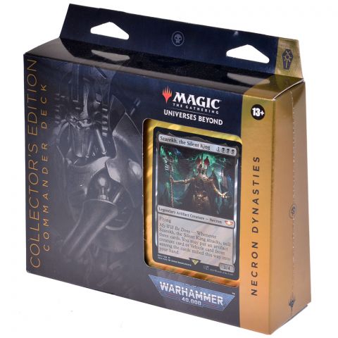 MTG. Universes Beyond: Warhammer 40.000. Collector's Edition Commander Deck: Necron Dynasties