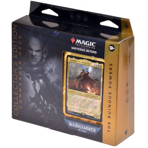 MTG. Universes Beyond: Warhammer 40.000. Collector's Edition Commander Deck: The Ruinous Power