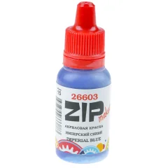 Акриловая краска ZIPmaket: имперский синий (imperial blue) 26603