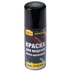 Аэрозольная нитро-акриловая краска Zvezda: светло-зелёная (19-НА)