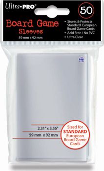 Протекторы Ultra-Pro (50 шт., 59x92 мм): прозрачные