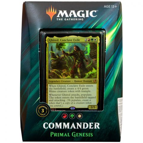 MTG. Commander 2019: Primal Genesis
