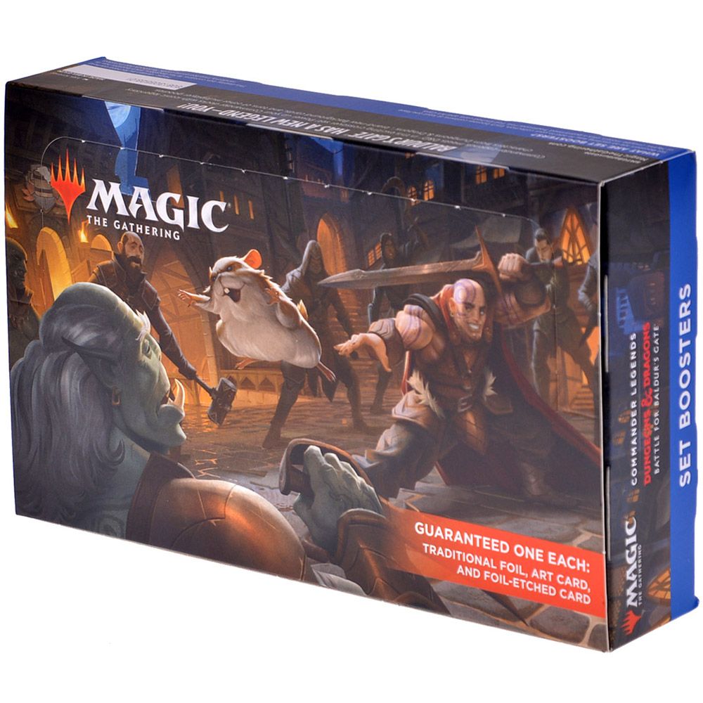 

MTG. Commander Legends: Battle for Baldur's Gate. Set Booster Display