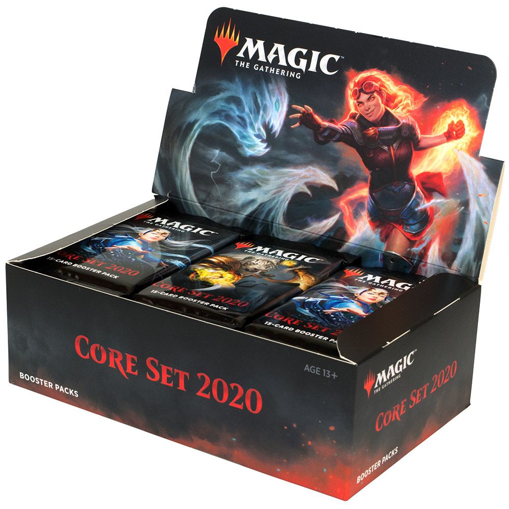 Wizards of the Coast MTG. Core Set 2020 - дисплей бустеров на английском языке C60220001
