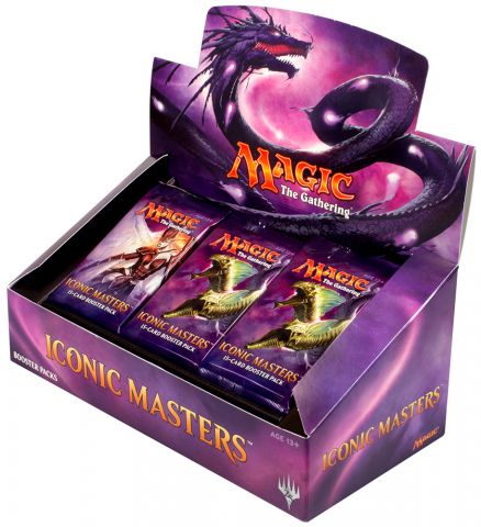 MTG. Iconic Masters. Дисплей бустеров
