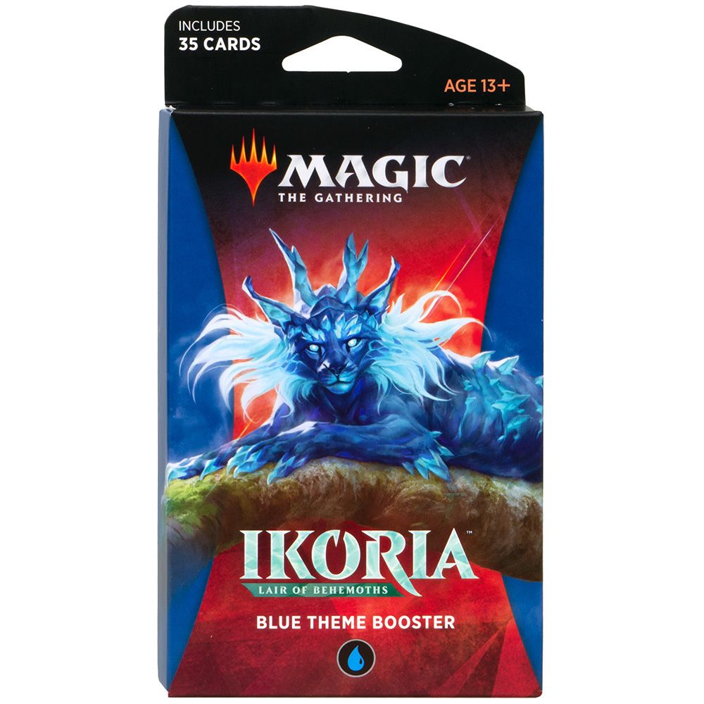 

Бустер Wizards of the Coast, MTG. Ikoria: Lair of Behemoths. Blue Theme Booster