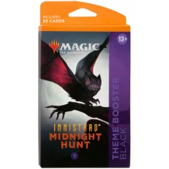 MTG. Innistrad: Midnight Hunt. Black Theme Booster