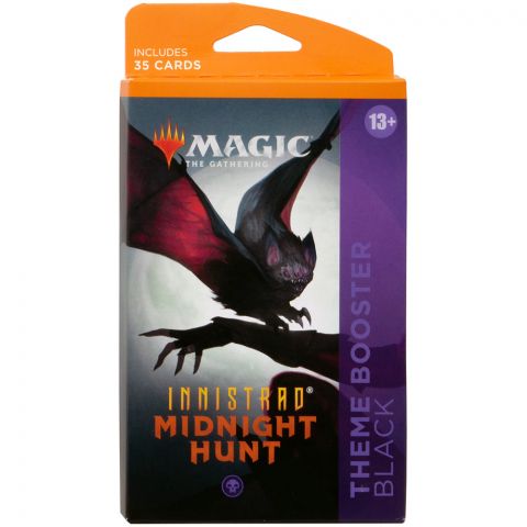 MTG. Innistrad: Midnight Hunt. Black Theme Booster