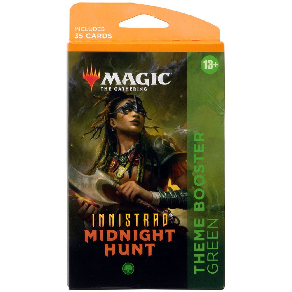 Бустер Wizards of the Coast MTG. Innistrad: Midnight Hunt. Green Theme Booster C895200005
