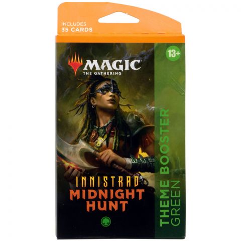 MTG. Innistrad: Midnight Hunt. Green Theme Booster