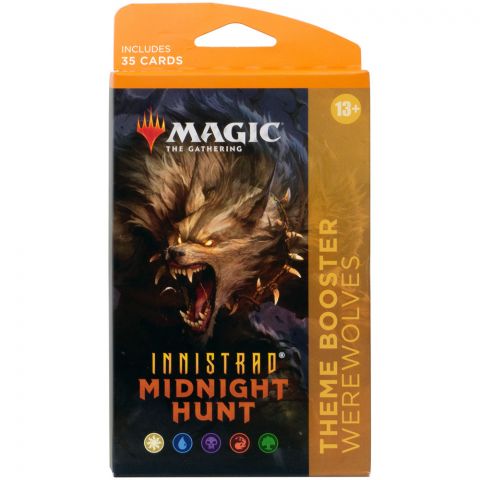 MTG. Innistrad: Midnight Hunt. Werewolves Theme Booster