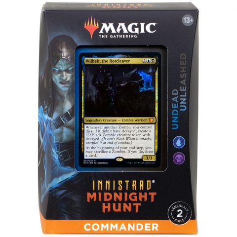 MTG. Innistrad: Midnight Hunt. Commander: Undead Unleashed