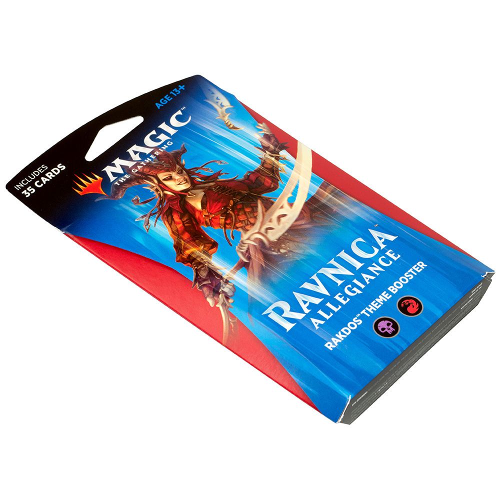 Бустер Wizards of the Coast MTG. Ravnica Allegiance: Rakdos Theme Booster 59396