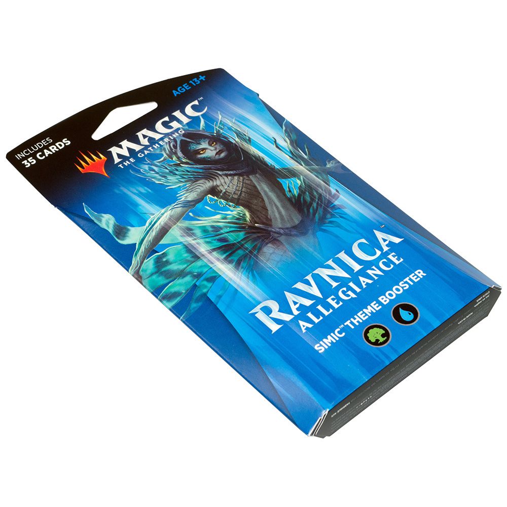 Бустер Wizards of the Coast MTG. Ravnica Allegiance: Simic Theme Booster 69304