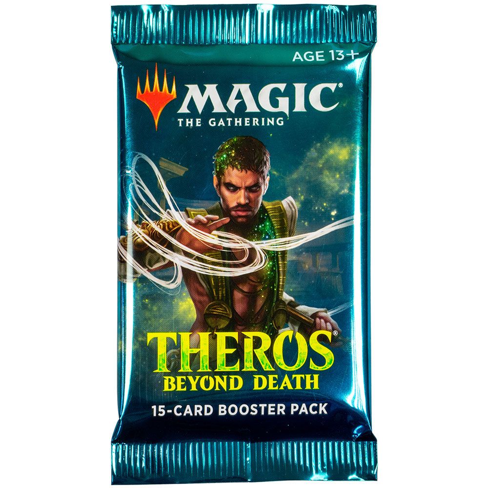 Бустер Wizards of the Coast MTG. Theros Beyond Death - бустер на английском языке C62540001