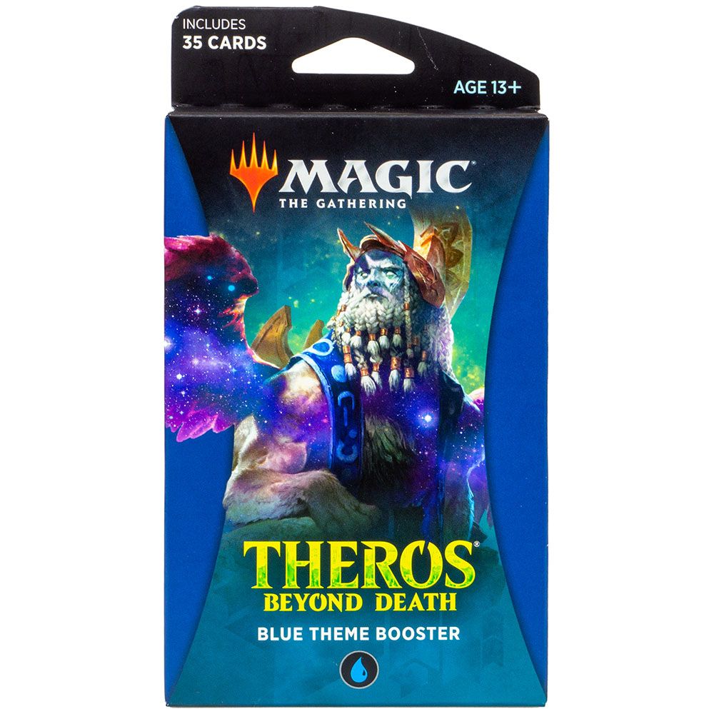 Бустер Wizards of the Coast MTG. Theros Beyond Death Blue Theme Booster C62600000