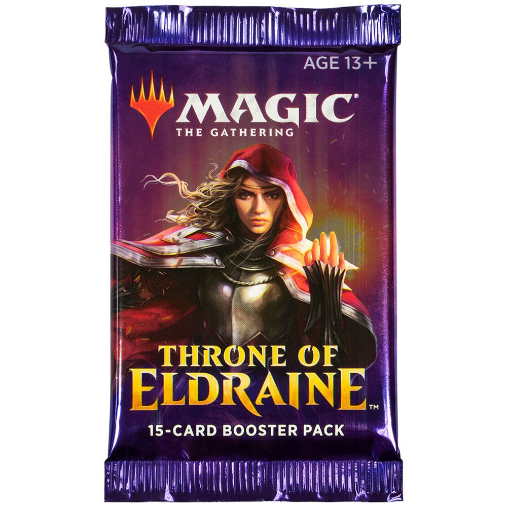 

Бустер Wizards of the Coast, MTG. Throne of Eldraine. Booster