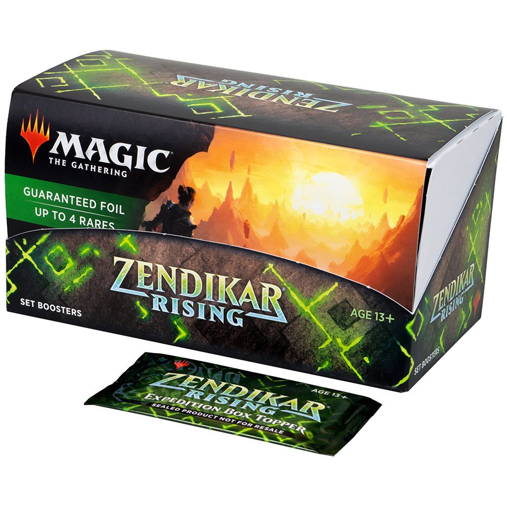 Wizards of the Coast MTG. Zendikar Rising. Set Booster Display C83230000